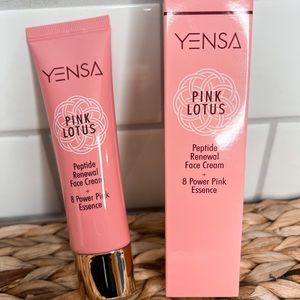 YENSA Pink Lotus Peptide Renewal Face Cream, 1.7oz